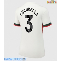 Camisa de time de futebol Chelsea Marc Cucurella #3 Replicas 2º Equipamento Feminina 2025-26 Manga Curta
